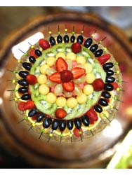 Fruits and Vegetables Plate
