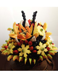 Fruits Basket gift, Carvings