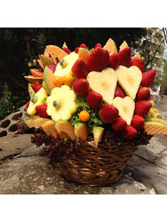 Fruits Basket gift, Carvings