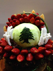 Fruits Basket gift, Carvings, Vegetables Basket gift